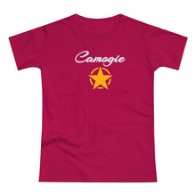 Load image into Gallery viewer, Single Jersey Women's T-shirt - Camogie Star (GAA) - Design