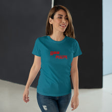 Load image into Gallery viewer, Single Jersey Women's T-shirt - GAA Mum (Red)