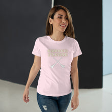 Load image into Gallery viewer, Single Jersey Women's T-shirt - 'Camogie Please'