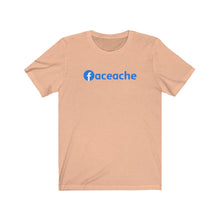 Load image into Gallery viewer, Unisex Jersey Short Sleeve Tee - 'FACEACHE' Design motif