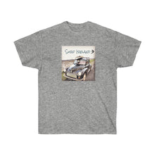 Load image into Gallery viewer, Unisex Ultra Cotton Tee - 'SURF IRELAND' (WAW) Design Picture