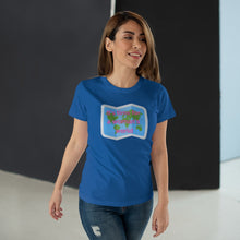 Load image into Gallery viewer, Single Jersey Women's T-shirt 'It's time for a woman's world'