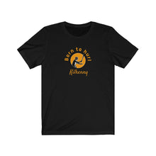 Load image into Gallery viewer, Unisex Jersey Short Sleeve Tee 'Kilkenny - Born to Hurl' Design motif
