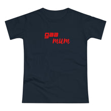 Load image into Gallery viewer, Single Jersey Women's T-shirt - GAA Mum (Red)