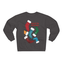 Load image into Gallery viewer, Unisex Crew Neck Sweatshirt - Sock it 'Tis Christmas