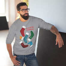 Load image into Gallery viewer, Unisex Crew Neck Sweatshirt - Sock it 'Tis Christmas