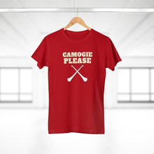 Load image into Gallery viewer, Single Jersey Women's T-shirt - 'Camogie Please'