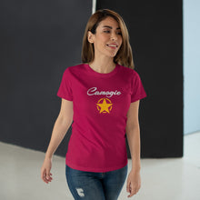 Load image into Gallery viewer, Single Jersey Women's T-shirt - Camogie Star (GAA) - Design