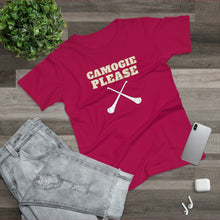 Load image into Gallery viewer, Single Jersey Women's T-shirt - 'Camogie Please'