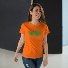 Load image into Gallery viewer, Single Jersey Women's T-shirt - GAA Mum (Green) Design