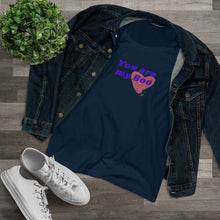 Load image into Gallery viewer, Organic Women's Lover T-shirt - 'You are my Boo' (Blue with heart) Design motif