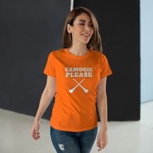 Load image into Gallery viewer, Single Jersey Women's T-shirt - 'Camogie Please'
