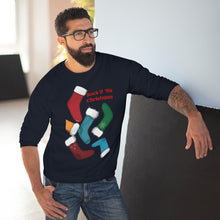 Load image into Gallery viewer, Unisex Crew Neck Sweatshirt - Sock it 'Tis Christmas