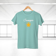 Load image into Gallery viewer, Single Jersey Women's T-shirt - Camogie Star (GAA) - Design