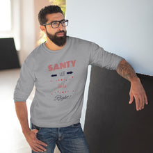 Load image into Gallery viewer, Unisex Crew Neck Sweatshirt - Santy Not Santa, Right!