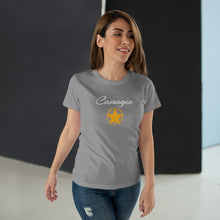 Load image into Gallery viewer, Single Jersey Women's T-shirt - Camogie Star (GAA) - Design