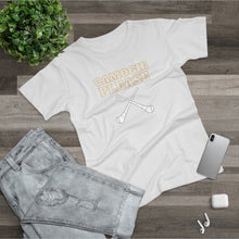 Load image into Gallery viewer, Single Jersey Women's T-shirt - 'Camogie Please'