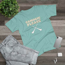 Load image into Gallery viewer, Single Jersey Women's T-shirt - 'Camogie Please'