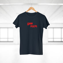 Load image into Gallery viewer, Single Jersey Women's T-shirt - GAA Mum (Red)