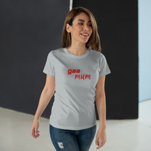 Load image into Gallery viewer, Single Jersey Women's T-shirt - GAA Mum (Red)
