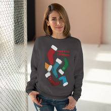 Load image into Gallery viewer, Unisex Crew Neck Sweatshirt - Sock it 'Tis Christmas