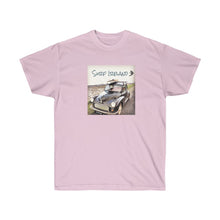 Load image into Gallery viewer, Unisex Ultra Cotton Tee - 'SURF IRELAND' (WAW) Design Picture