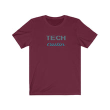 Load image into Gallery viewer, Unisex Jersey Short Sleeve Tee - 'TECH Cailín' Design motif