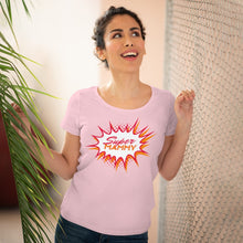 Load image into Gallery viewer, Organic Women's T-shirt - 'Super Mammy'