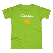 Load image into Gallery viewer, Single Jersey Women's T-shirt - Camogie Star (GAA) - Design