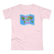 Load image into Gallery viewer, Single Jersey Women's T-shirt 'It's time for a woman's world'