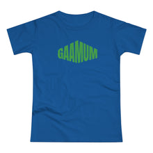 Load image into Gallery viewer, Single Jersey Women's T-shirt - GAA Mum (Green) Design
