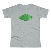 Load image into Gallery viewer, Single Jersey Women's T-shirt - GAA Mum (Green) Design