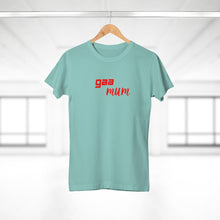 Load image into Gallery viewer, Single Jersey Women's T-shirt - GAA Mum (Red)