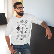 Load image into Gallery viewer, Unisex Crew Neck Sweatshirt - 'Jack Frost' Design motif.
