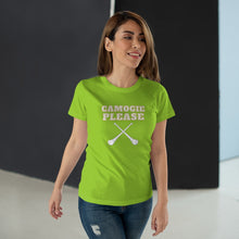 Load image into Gallery viewer, Single Jersey Women's T-shirt - 'Camogie Please'