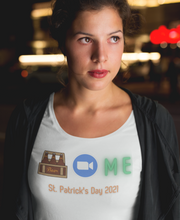 Load image into Gallery viewer, Unisex Ultra Cotton Tee - 'Beer Zoom Me' St. Patrick's Day 2021