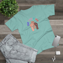 Load image into Gallery viewer, Single Jersey Women's T-shirt - 'Our Time is Now'