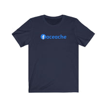 Load image into Gallery viewer, Unisex Jersey Short Sleeve Tee - 'FACEACHE' Design motif