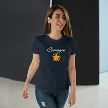 Load image into Gallery viewer, Single Jersey Women's T-shirt - Camogie Star (GAA) - Design
