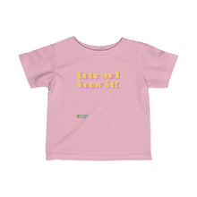 Load image into Gallery viewer, Infant Fine Jersey Tee - Cute and Know It!