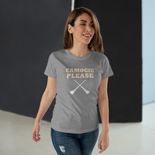 Load image into Gallery viewer, Single Jersey Women's T-shirt - 'Camogie Please'