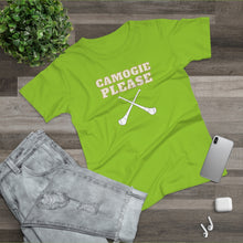 Load image into Gallery viewer, Single Jersey Women's T-shirt - 'Camogie Please'