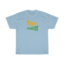 Load image into Gallery viewer, Unisex Heavy Cotton Tee 'PROPER GEEZER' (Green & Gold) Design Motif
