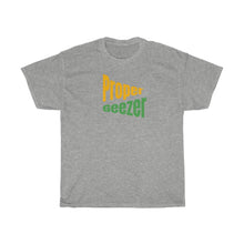 Load image into Gallery viewer, Unisex Heavy Cotton Tee 'PROPER GEEZER' (Green & Gold) Design Motif
