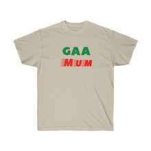 Load image into Gallery viewer, Unisex Ultra Cotton Tee - 'GAA Mum (Green & Red) Design