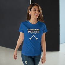 Load image into Gallery viewer, Single Jersey Women's T-shirt - 'Camogie Please'