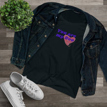 Load image into Gallery viewer, Organic Women's Lover T-shirt - 'You are my Boo' (Blue with heart) Design motif