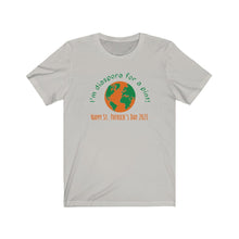 Load image into Gallery viewer, Unisex Jersey Short Sleeve Tee 'I'm Diaspora for a Pint' St Patrick's Day 2021
