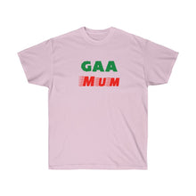 Load image into Gallery viewer, Unisex Ultra Cotton Tee - 'GAA Mum (Green & Red) Design