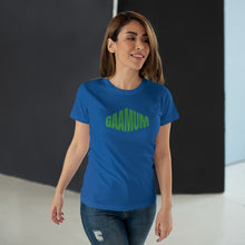 Load image into Gallery viewer, Single Jersey Women's T-shirt - GAA Mum (Green) Design
